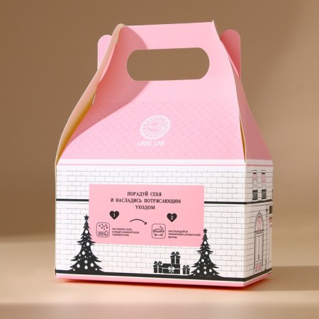 New Year. Bath salt, 500 g, strawberry aroma in champagne-4