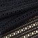 Lace elastic fabric, 190 mm × 2.7 ± 0.5 m, black color