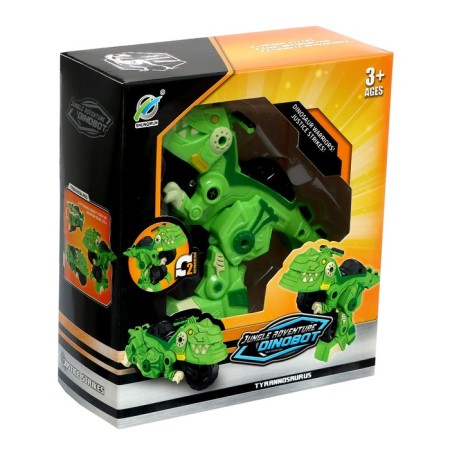 Dinosaurus robot, transforms into a motorcycle-7