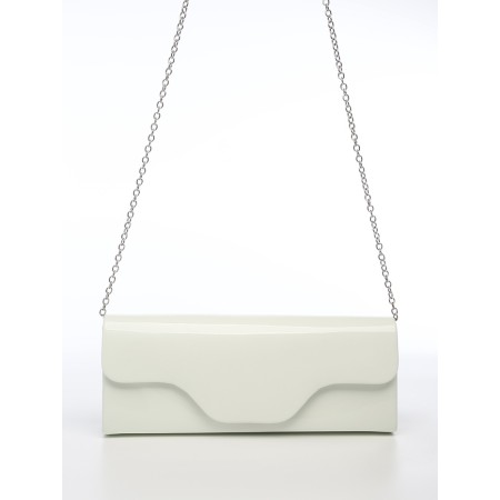 Female bag on a magnet, white color