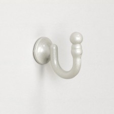 Curtain hook, 2 pcs, pearl color
