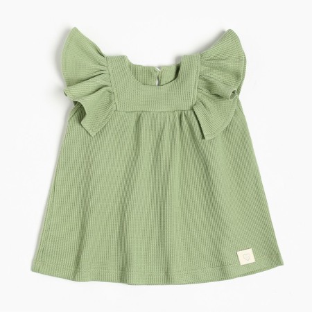 Baby dress I'm Basic Line, height 92-98 cm, green