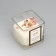Aromatic candle in a glass "Soy Wax", sea salt and sage