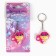 New Year's keychain with a flashlight for the keys "New Year: Sweet Snake" 5 x 10 cm