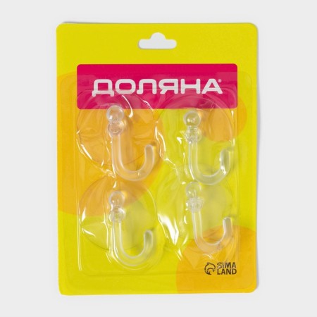Hooks on the vacuum suction cup of the “classic” shares, 4 pcs-5