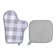 Kit. Set 2 Ave. Ethel Cell 20*20 cm, mittens-dump. 27*20 cm, 100% p/e