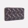 Women's wallet with lightning, brown color