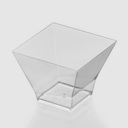 Plastic disposable form for bundles "Pagoda", 120 ml, 6.7 × 6.7 cm, the color is transparent-6