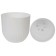 Pot with the Alpha tab, white color