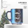 New Year! New Year's glass mug "Happiness", 200 ml