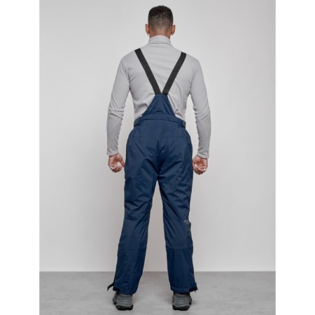 Semi-combinezone ski insulated male winter, size 52, dark blue color-3
