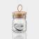 Glass jar for spices with bamboo lid Bellatenero "Eco", 200 ml, 6.5 × 9 cm
