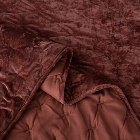 Set: cover 240x260 cm, pillowcase 50x70 cm - 2 pcs, color terracotta-3