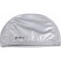 Bradex swimming cap, textile covered with PU, gray