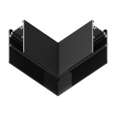 Ambrella Connector Corner for the Magnetic GL3372 BK overhead busbar, black