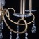 Caust "candle", size 64x86x64 cm, 200W 5XE14 IP 20