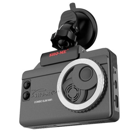 DVR + Radar Detector ShO-Me Combo Slim Wi-Fi, GPS 3840x2160, 4K, Sony 415-3
