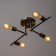 Chandelier 2250/4 E27 40W Black-Bronze 60x40x24 cm Bayerlux