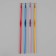 Knitting hook, d = 4 mm, 15 cm, color mix