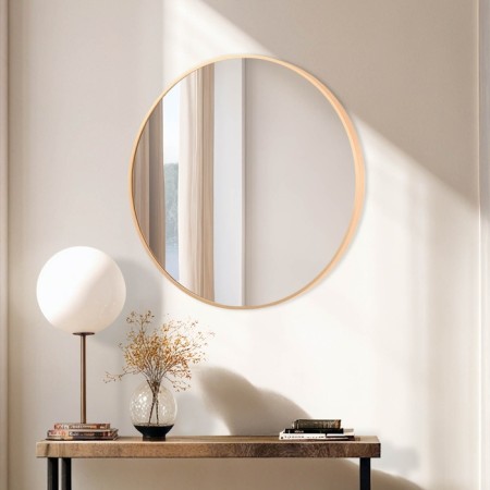Bronze mirror, wall, 60 × 3 cm