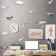 Stickers Children's interior "dinosaurs", mirror, wall decor, 10 pcs, pcs 10 x 5 cm