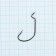 Offset hooks yugana o’haughnessy worm, No. 1/0, 4 pcs.