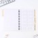 Planing-day planning “Teacher who inspires”, A5 format, 45 sheets, soft spiral cover with dividers