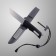 Tactical knife "Alpha" 21cm, blade 98mm/2.2mm, with fire, mix