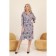 Women's dress, size 50, gray color