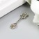 Souvenir wallet metal "A spoon-hareman. Ruble" 3x0.8 cm