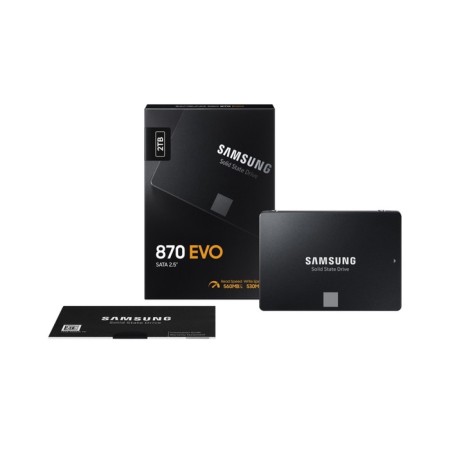 SSD Samsung 2.5 "870 EVO 2000 GB SATA III 3BIT MLC (TLC) MZ-77E2T0BW-7
