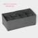 Organizer for storing linen "Smart", 8 cells, 28.5 × 13.5 × 10 cm, color gray color