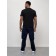 Cargo jeans men, size 48, dark blue color