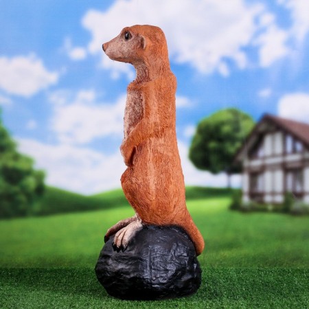 Garden Figure "Big Surita on Stone" 22x24x60cm-2
