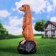 Garden Figure "Big Surita on Stone" 22x24x60cm