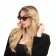 Sunglasses "OneSun", UV 400, pipe 14 cm, width 15 cm, 4.2 x 6.5 cm, brown