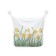 Organizer in a bath on suction cups "Spring Narcissions", for storing toys and trifles, size 33x39 cm