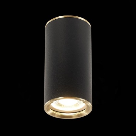 Ceiling lamp ST LUCE. ST111.437.01. 1x50 W, GU10, 5.4x5.4x10.5 cm, black color-1