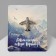 Brooch "Airplane" conqueror of the peaks, white color in silver