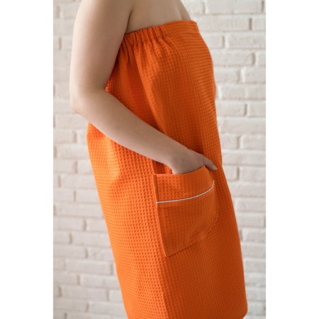 Pareo female, tangerine color, waffle leaf-3