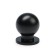 Handle button Cappio RK146, D = 25 mm, black color