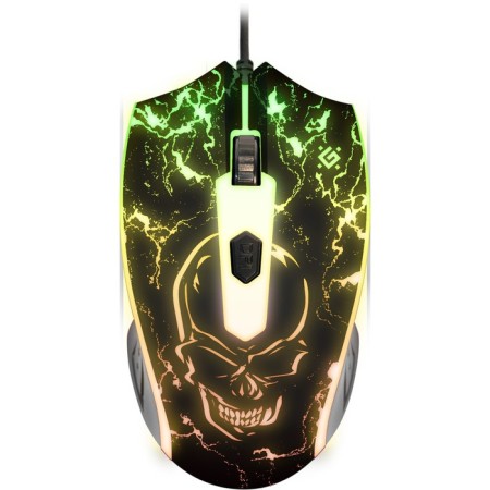 Game set 3 in 1 Defender aura MKP-117, keyboard+mouse+carpet, wired, backlight, 2400 dpi, 2400 dpi-4