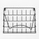 Organizer-book for threads, wall/table, with a stand, 40 × 31 cm, black color