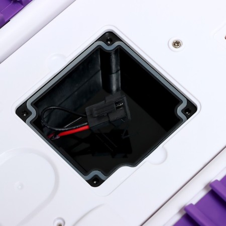 Ampibia, with a battery, white-lilac color,-4