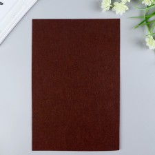 Hard felt 1 mm 20x30 cm brown
