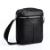 Male bag with lightning, black color