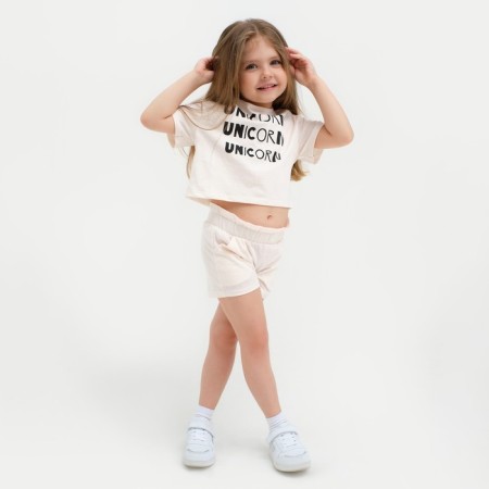 T-shirt Baby shortened KAFTAN "Unicorn" R.30 (98-104)-3
