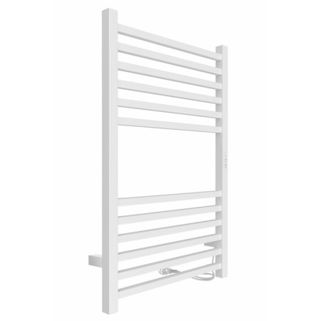 Electric towel Indigo Attic, 800x400 mm, timer, hidden installation, white