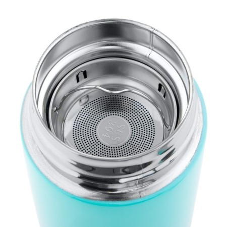 Thermos, 500 ml, Basic "Master K.", retains heat 8 hours, thermometer, pink-blue-4