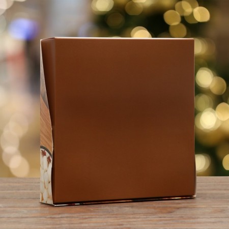 Folding box "New Year's mood", 20 x 20 x 4 cm-3